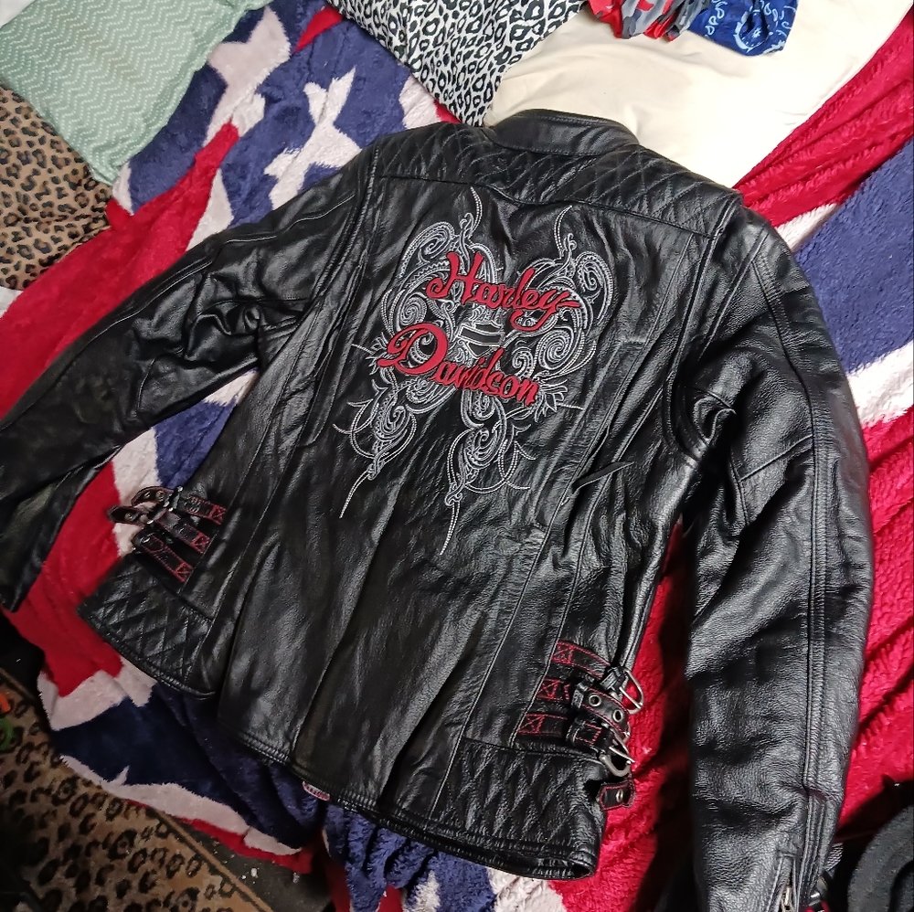Harley Davidson women's riding jacket size Large